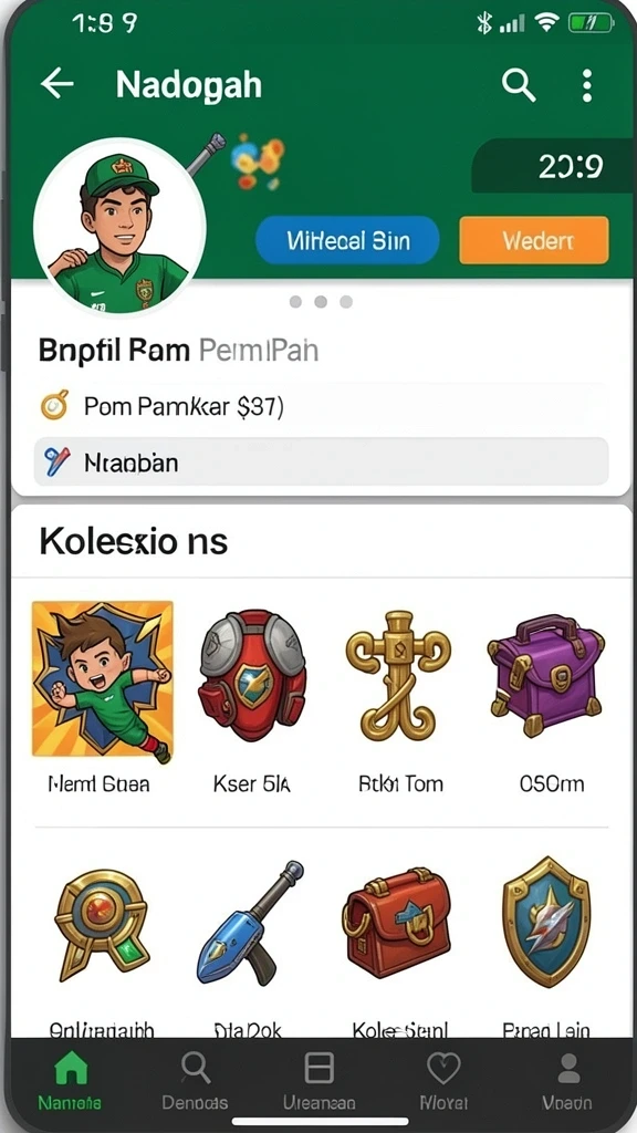 Screenshot dari level penuh tantangan di 555ZK.