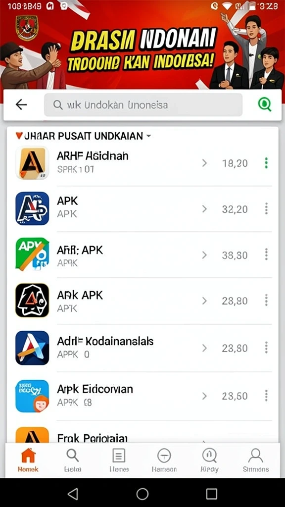 Karakter yang unik dan menarik.