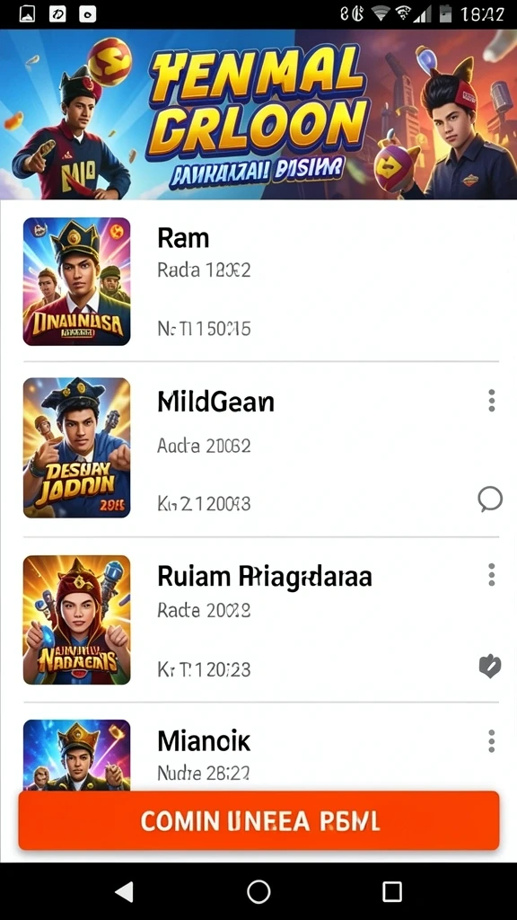 Beragam tantangan menarik di setiap level permainan.