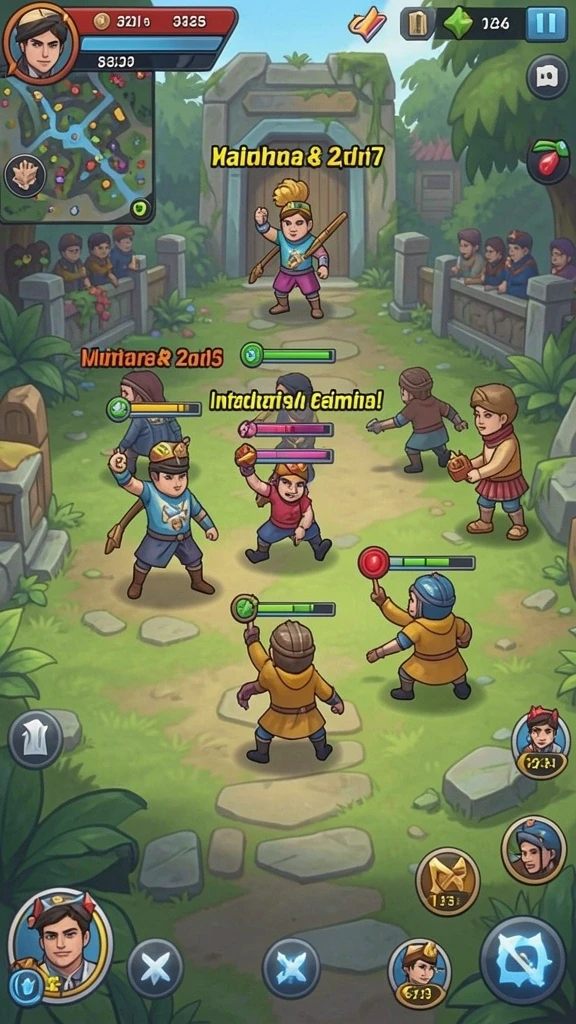 Screenshoot 1: Tampilkan level awal yang penuh warna.