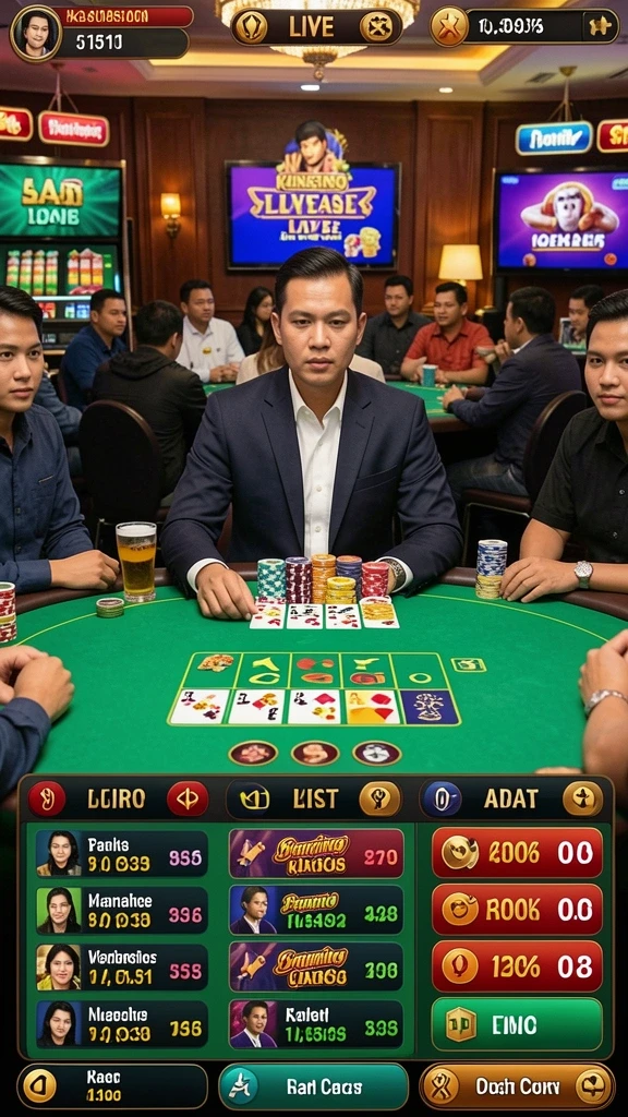 Berbagai pilihan permainan untuk setiap selera.