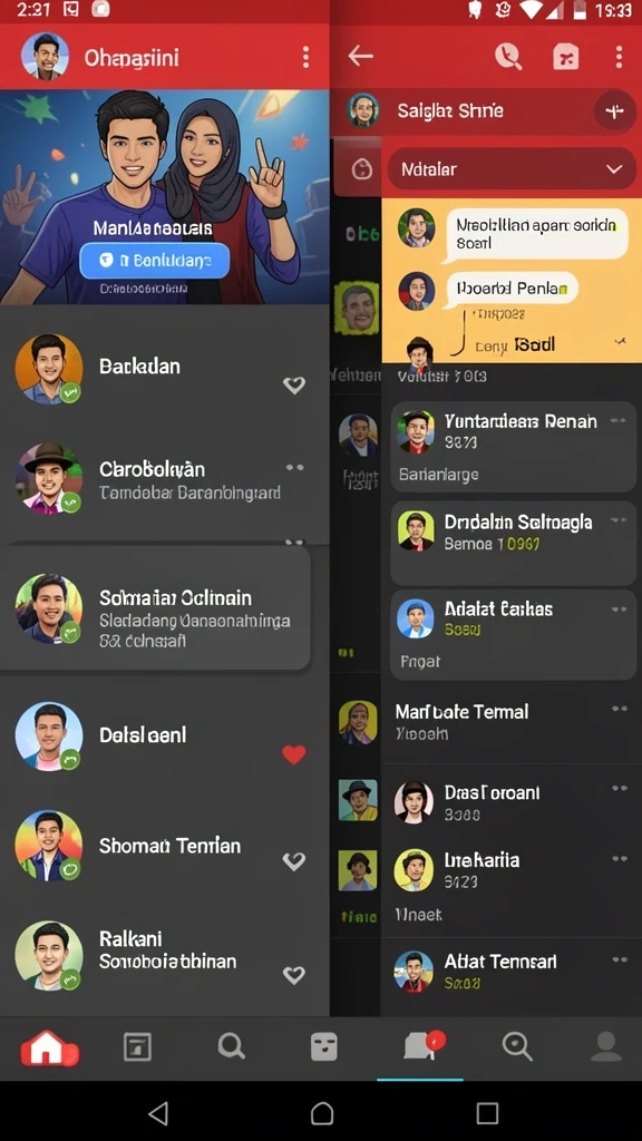 Kesempatan untuk berinteraksi dengan pemain lain.