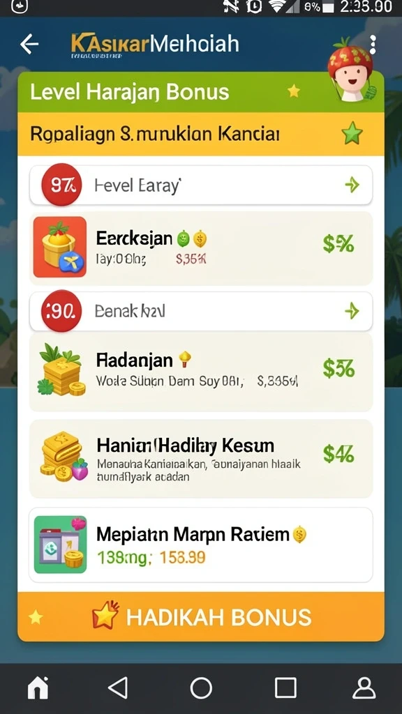 Tampilan antarmuka yang menarik dan mudah dinavigasi.