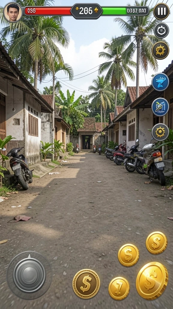 Tampilan awal yang menarik dan user-friendly.