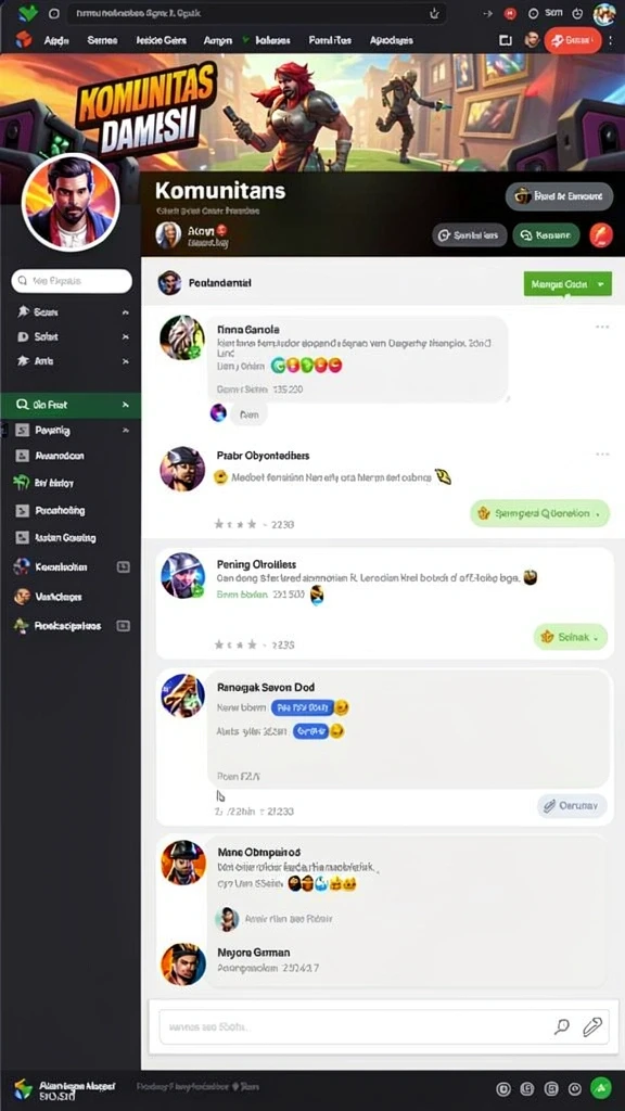 Tampilan antarmuka pengguna yang menarik dan intuitif.