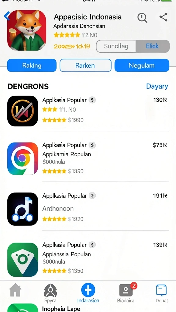 Fitur misi yang bervariasi dan menantang.