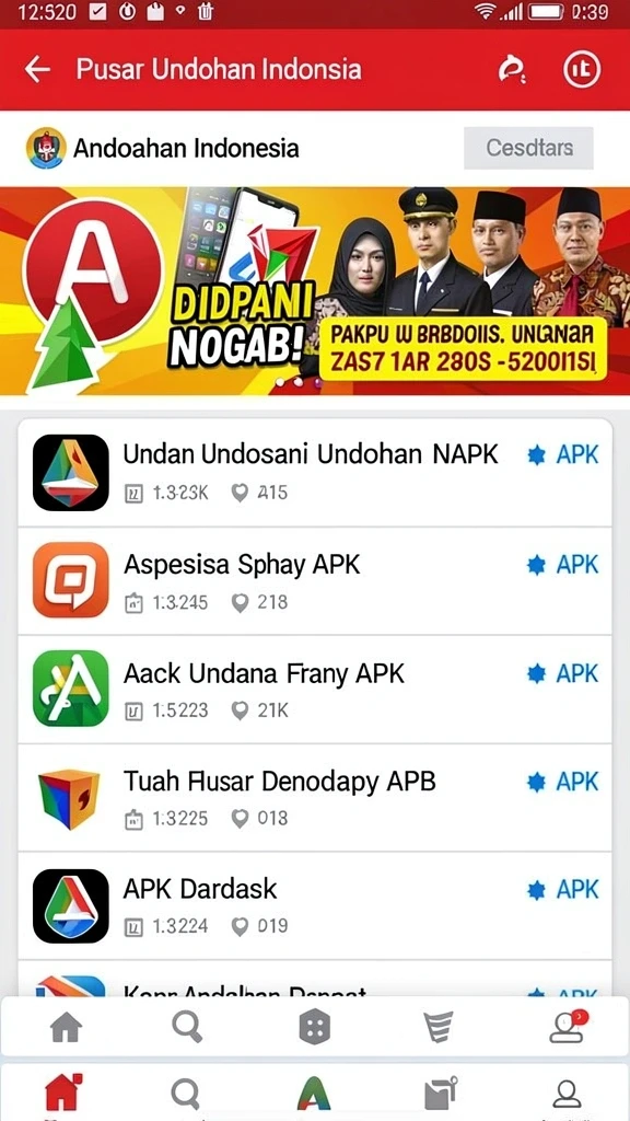 Tampilan antarmuka yang ramah pengguna.