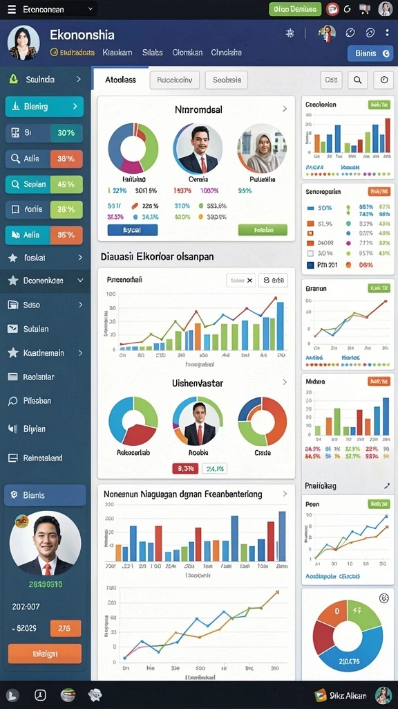 Tampilan antarmuka yang menarik dan user-friendly.