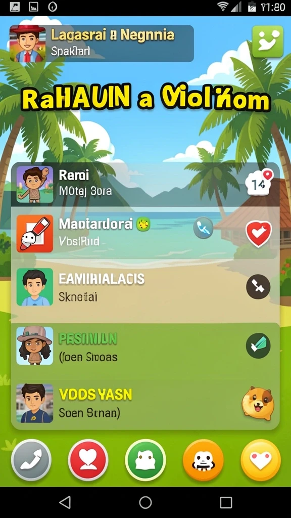 Menampilkan beragam tema slot yang dapat dipilih.