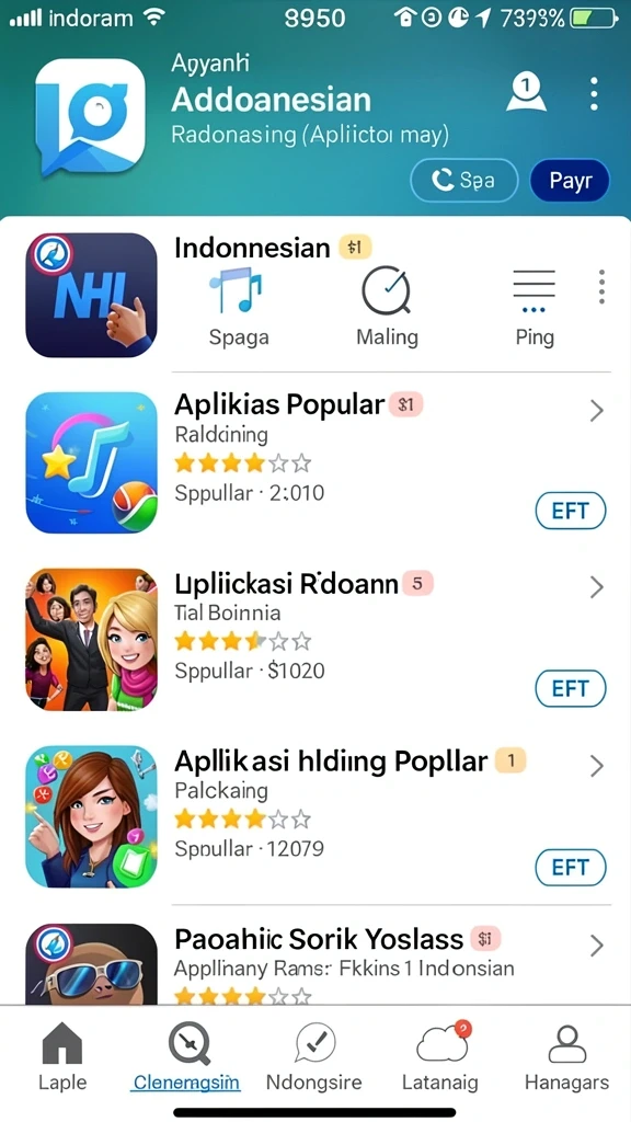 Beragam pilihan permainan yang mengasyikkan.