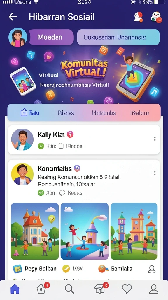 Momen seru saat menyelesaikan tantangan di KAGANDAN.
