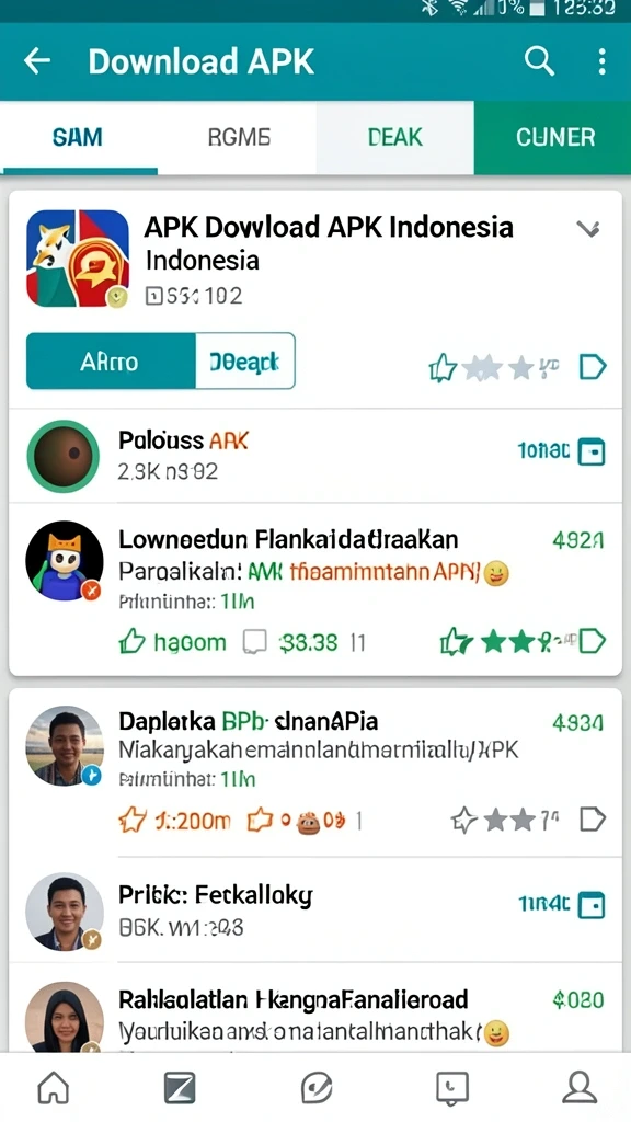 Tangkapan layar menunjukkan suasana dalam permainan yang seru.