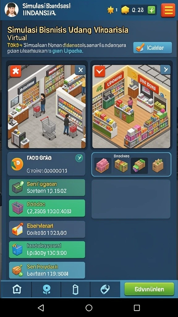 Tampilan grafis yang memukau dan detail mendalam.