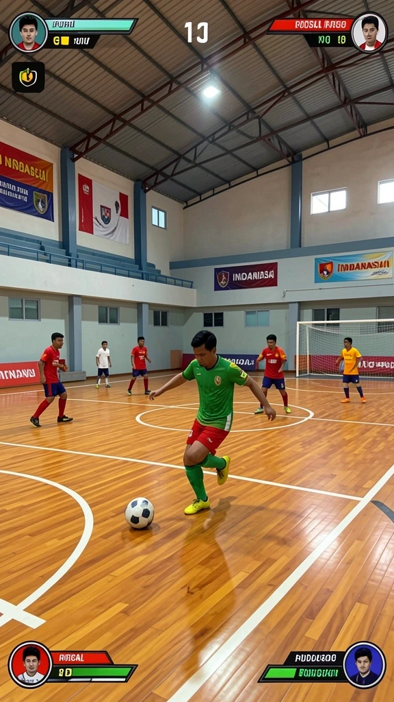 Fitur interaksi dengan pemain lain yang seru.