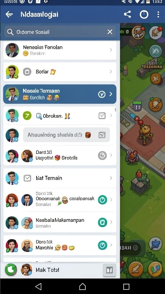 Tangkapan layar menunjukkan grafis menawan dari MADU303.
