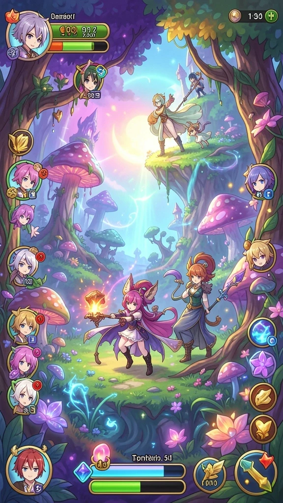 Gameplay seru yang menguji strategi pemain.