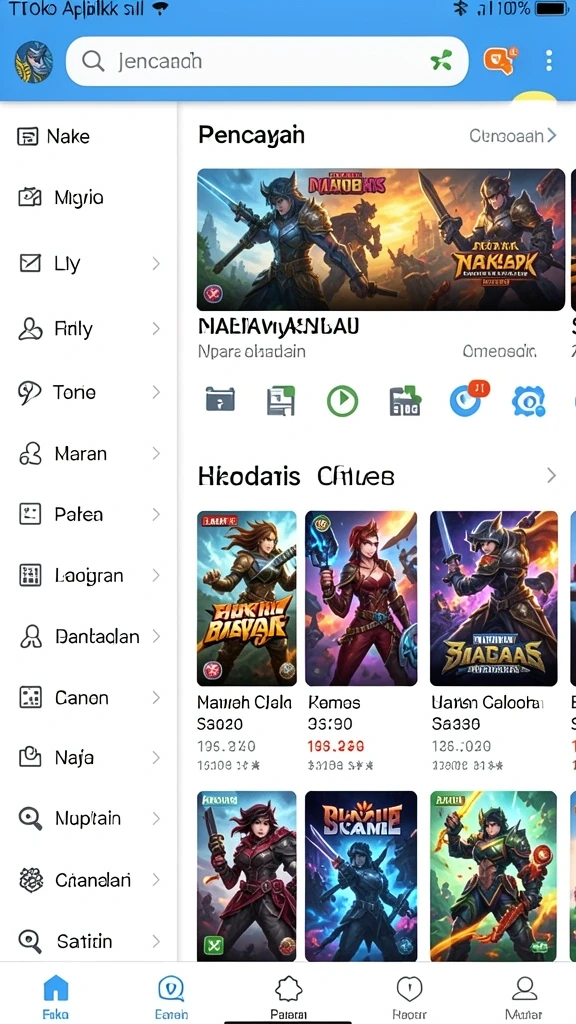 Fitur multiplayer yang memungkinkan kompetisi dengan teman.