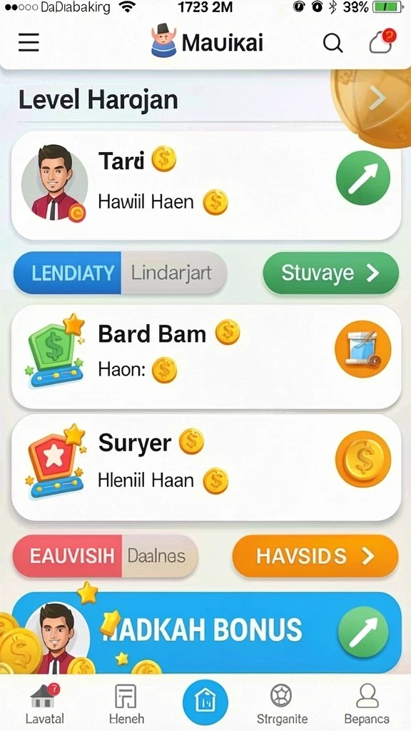 Tampilan antarmuka yang mudah dinavigasi.