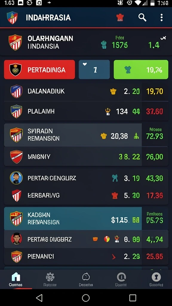 Tampilan antarmuka yang bersih dan menarik.