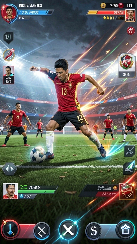 Screenshot menampilkan grafik permainan yang menawan.