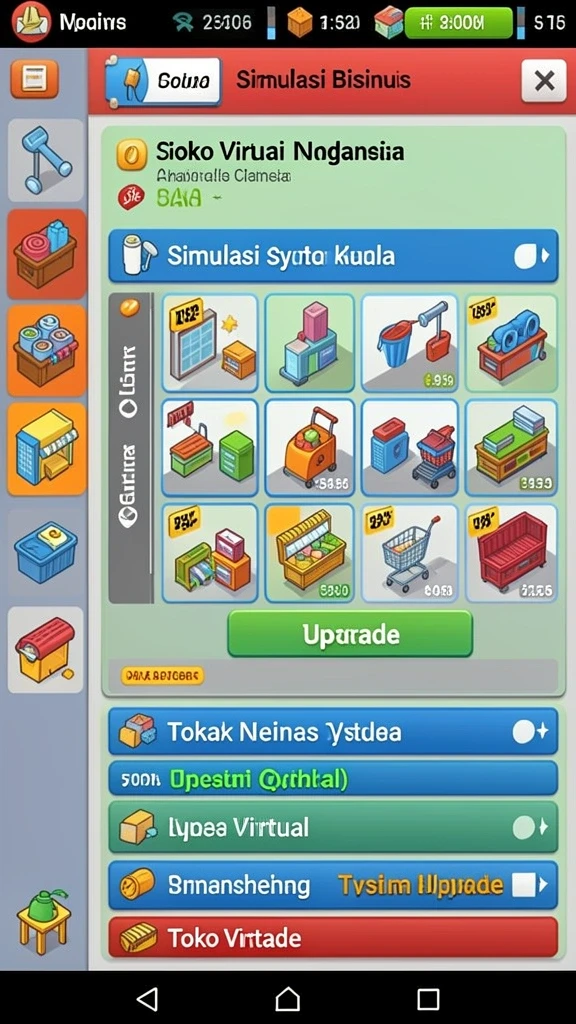 Tampilan antarmuka yang user-friendly dan menarik.