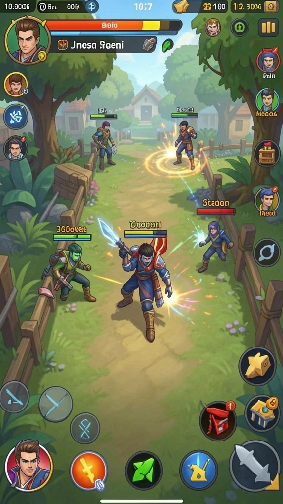 Grafik menarik yang membuat permainan lebih hidup.
