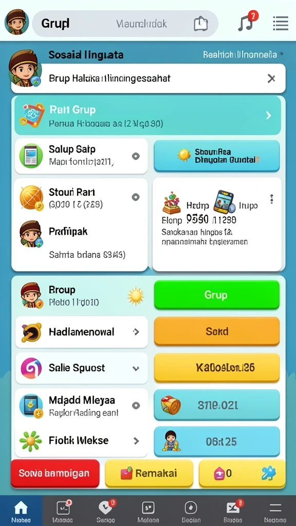 Tampilan awal OCE69 yang menarik dan intuitif.