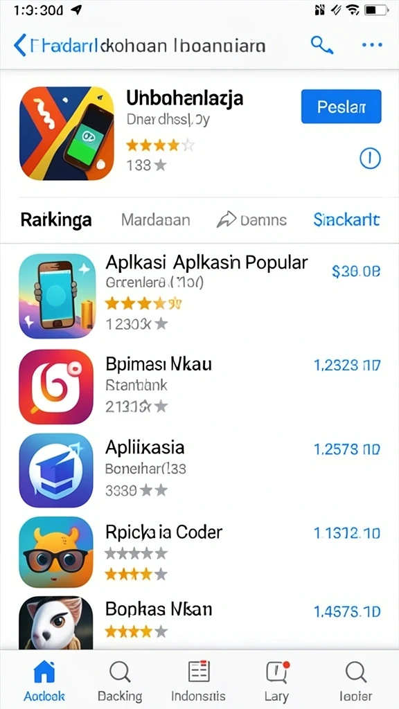 Tampilan antarmuka yang menarik dan mudah digunakan.