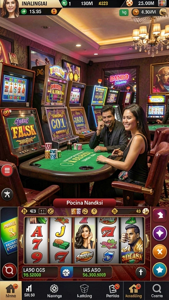 Fitur permainan yang beragam dan mengasyikkan.