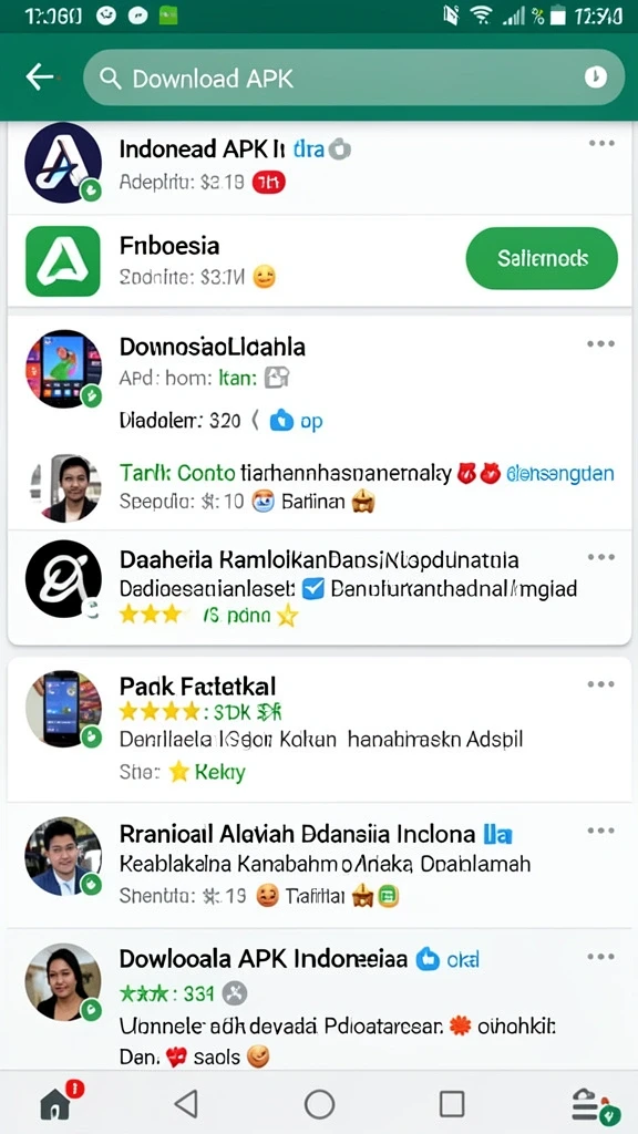 Tampilan grafis yang menarik dan penuh warna.