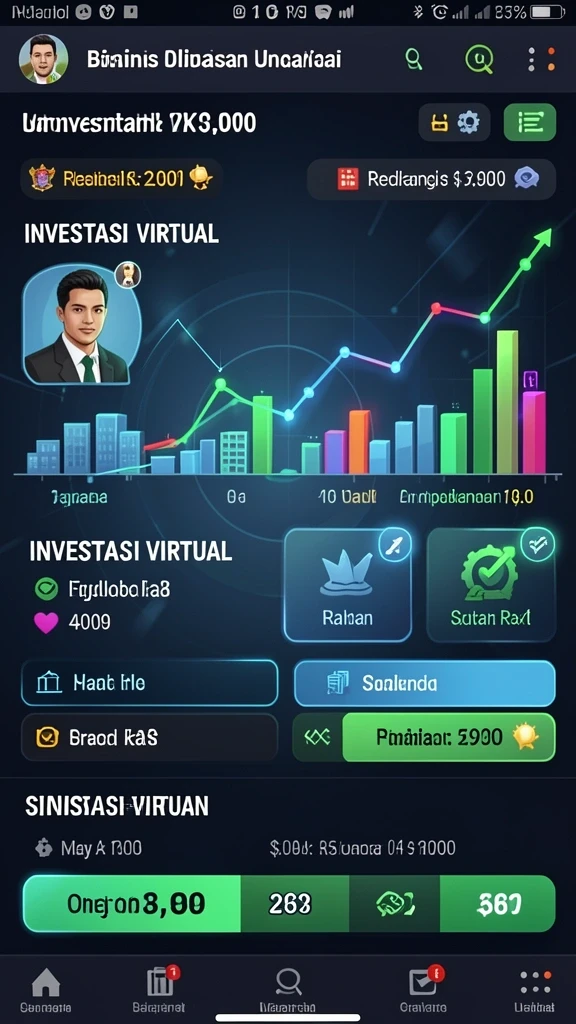 Screenshot 2: Karakter dengan kemampuan unik.