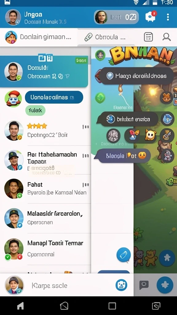 Tampilan awal yang menarik dan intuitif.