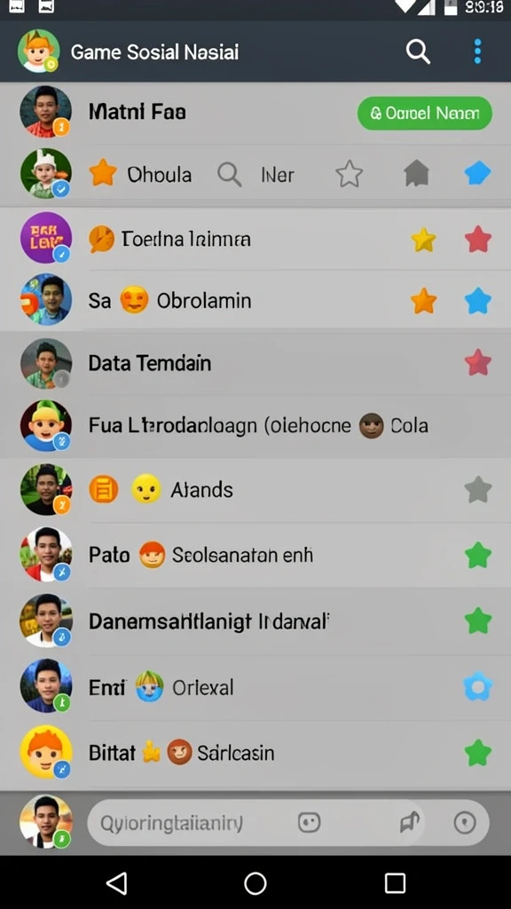 Tampilan antarmuka yang bersih dan menarik.