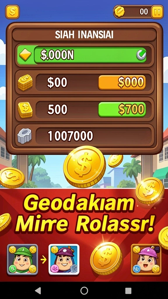 Fitur bonus menarik untuk meningkatkan peluang menang.