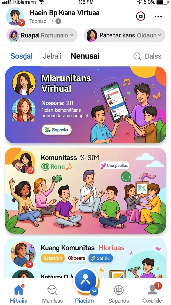 Mode permainan multiplayer yang seru dan menantang.