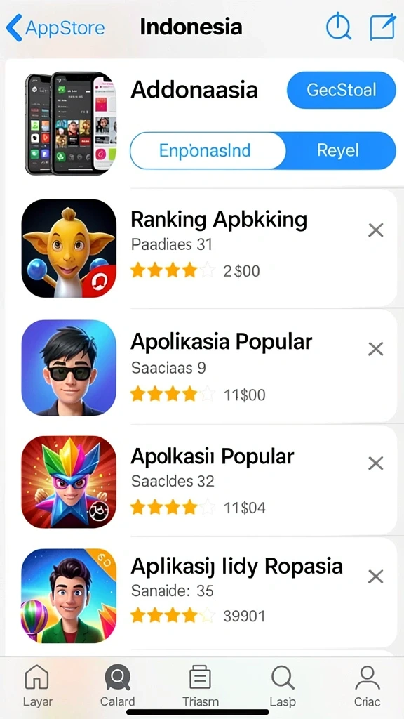 Bonus harian yang membuat permainan lebih seru.