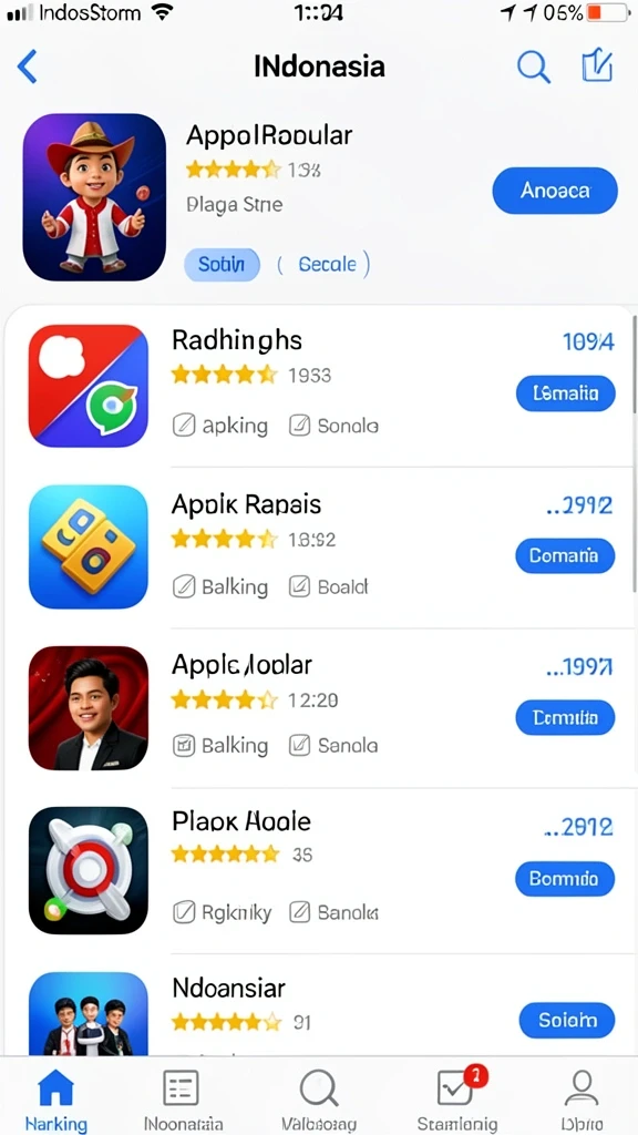 Tampilan antarmuka yang sederhana dan menarik.