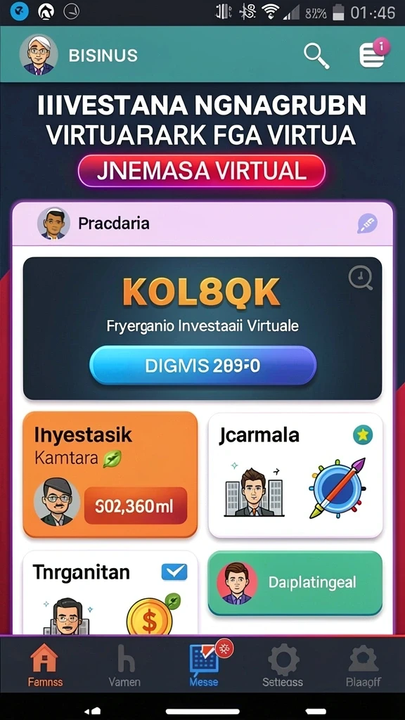 Grafis yang mendetail dan mengesankan dari karakter.