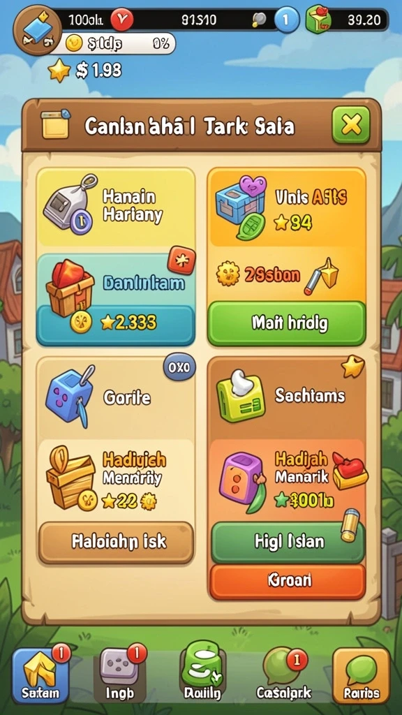 Antarmuka sederhana dan menarik.